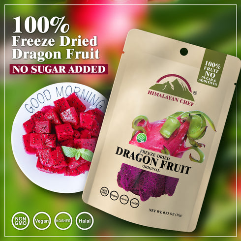 Himalayan Chef Freeze-Dried Dragon Crisp -10 Bags